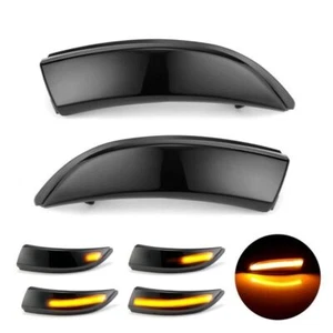 Dynamic Turn Signal LED Side Mirror Indicator Blinker Lights For Ford Fiesta Mk7 - Picture 1 of 9