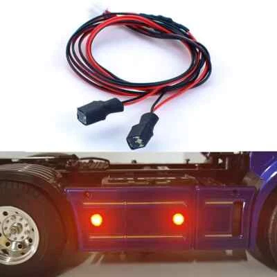 3V Position Lights Decorate Side LED Lamp for 1/14 Tamiya RC Truck SCANIA Car - Image 1 of 4