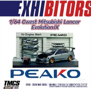 1/64 YES X Peako Mitsubishi Lancer Evolution IX CWEST TMCS Special - Picture 1 of 1