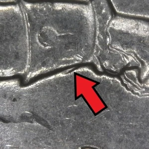 2021-P Washington Crossing Delaware DDR Doubled Die Reverse Error/Variety Circ. - Bild 1 von 3