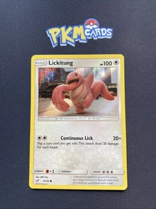 Pokémon TCG Lickitung Detective Pikachu 16/18 Holo LP. - Picture 1 of 3