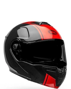 Bell Helmets SRT Modular Ribbon Helmet (Medium, Gloss Black/Red) - Picture 1 of 6