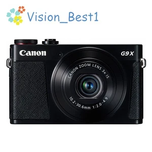 Canon PowerShot G9X Digital Camera 20.2MP 3X Optical Zoom Black,Face Detection - Picture 1 of 15