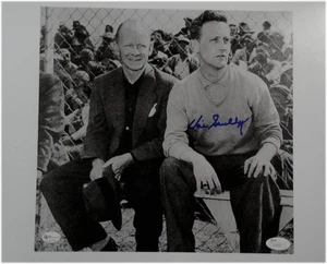 Vin Scully Signed Autograph 11X14 Photo LA Dodgers w/ Red Barber OA JSA COA - Picture 1 of 2