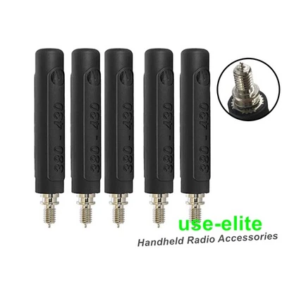 5Pcs UHF Antenna 380-430Mhz For  MTP3150 MTP3100 MTP3250 Portable Radio 2.1in - Image 1 of 2