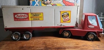 Nylint True Value Hardware Semi Truck And Trailer Flawed - Image 1 of 4