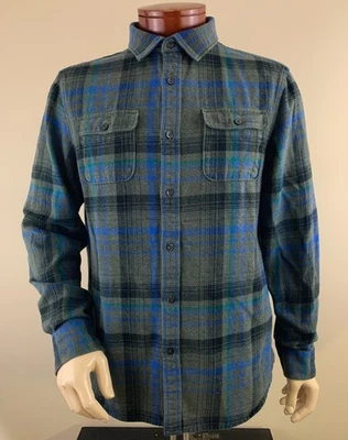 THE NORTH FACE Men's Arroyo Flannel 100% Organic Cotton Long Sleeve Shirt Size L - Image 1 of 4