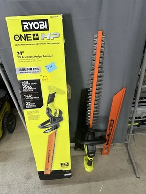 Ryobi ONE+ HP 18V Brushless 24” Cordless Battery Hedge Trimmer (Tool Only)Used - Image 1 of 4