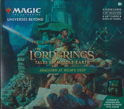 El Señor de los Anillos: Tales of Middle-Earth Scene Box - Aragorn at Helm's Deep Foto 1 de 3