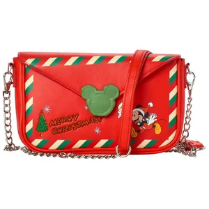 Disney Tasche, Umhängetasche, Mickey Mouse Holiday Christmas Letter to Santa, rot, Vega - Bild 1 von 11