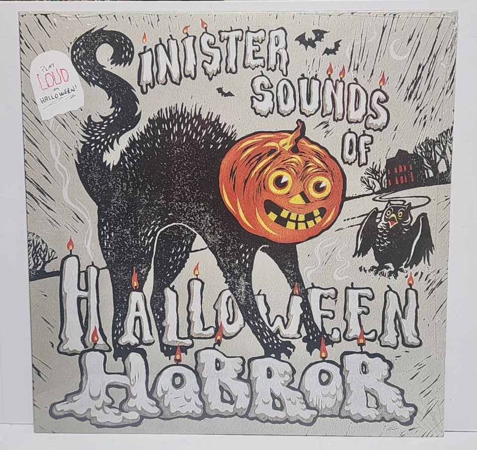 Sinister Sounds of Halloween Horror by Dewmar Campfire Record Album New Sealed Foto 1 de 4
