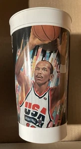 1992 McDonalds Dream Team USA Clyde Drexler Plastic Cup NNO Canada Mold Variant - Picture 1 of 6
