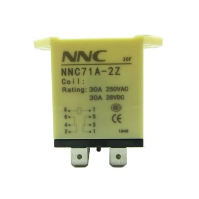 DC 12V 24V AC 220V Coil High Power Relay 30A DPDT 2 NO + 2 NC 8 Pins Plug-in - Image 1 of 4
