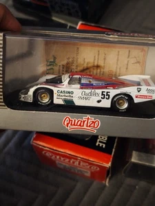 Quartzo QLM99014 PORSCHE 956 LONG TAIL ALLIOT / ROMERO / TROLLÉLE MANS 1986 1:43 - Imagen 1 de 2