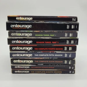 Entourage Complete Series Box Set Seasons 1-8 DVD HBO Series - Picture 1 of 10
