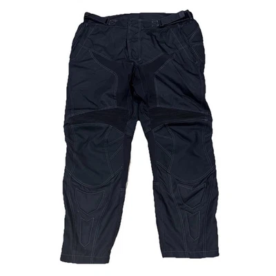 Tourmaster Caliber Motorcycle Armored Pants Men’s Sz 3XL 40-42 Waterproof Black - Image 1 of 4