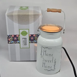 Scentsy Home At Last Wax Warmer Rustic Farmhouse Hearts Jug Home Decor With Box - Picture 1 of 13