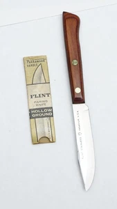 Feuerstein Gemüsemesser Pakkaholzgriff, hohlgeschliffen - Bild 1 von 2