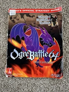 Ogre Battle 64 : Person of Lordly Caliber Prima Publishing Strategy Guide - Picture 1 of 8