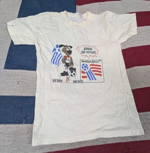 Camiseta de fútbol vintage de la Copa Mundial de Grecia 1994 talla 12 perro delantero  - Imagen 1 de 6