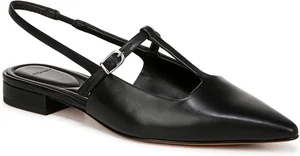Vince Women's Iliana Slingbacks Black Flat NW/OB 6M - Picture 1 of 5