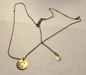 Sterling Silber 14K vergoldet Diamant Initialen Anhänger "C" - Bild 1 von 6