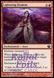 Lightning Diadem 4x FOIL JOU MTG Journey Into Nyx Common MINT red - Picture 1 of 1