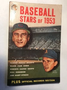 Vintage 1950 Baseball Stars von 1953 Taschenbuch - Bild 1 von 3