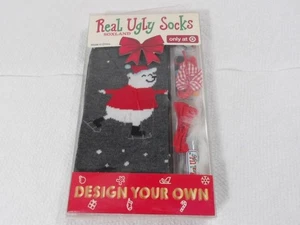 ECHTE HÄSSLICHE SOCKEN DESIGN YOUR OWN NEU IM KARTON SOXLAND SKATING EISBÄR UNISEX ERWACHSENE - Bild 1 von 6