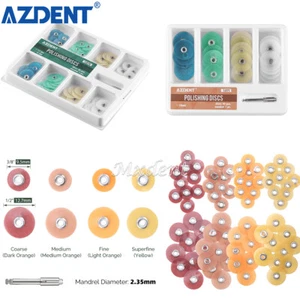Discos de pulido de acabado compuesto dental 10 estilos grueso medio fino + mandril - Imagen 1 de 34