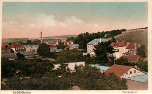 Cartolina Schlotheim / Turingia / NOTTERTAL-HEILIGER HÖHEN vista parziale anni 10/20 - Foto 1 di 1