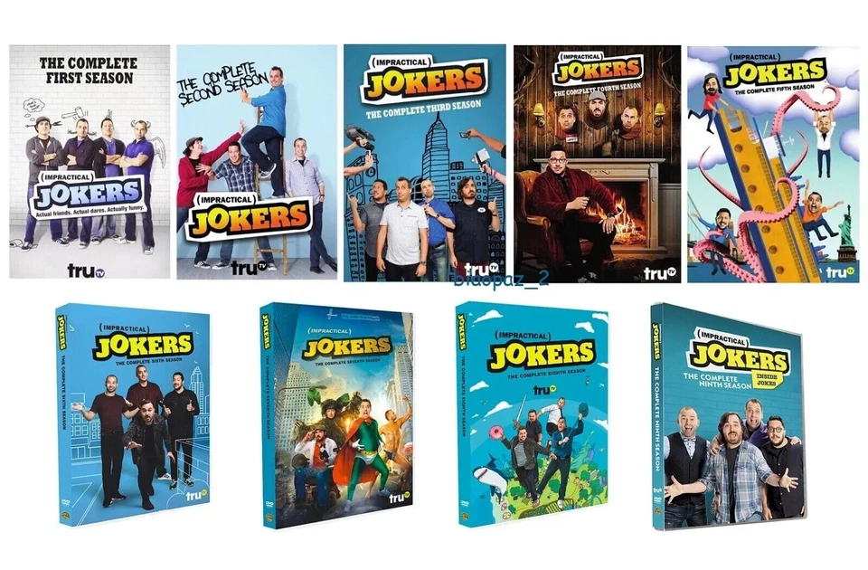 Impractical Jokers: The Complete Series Seasons 1-9 DVD Set New Foto 1 de 1