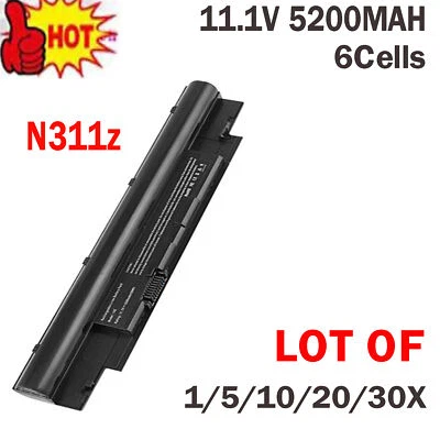 🧡LOTE 1-30X N311z Batería Para Dell Inspiron n13z N411z n14z 268X5 JD41Y 5200mAh Foto 1 de 4