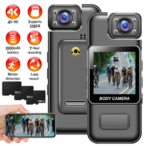 4K 1080P Video Recorded DVR IR Night Cam WIFI Camcorder Mini Sports Body Camera - Picture 1 of 31