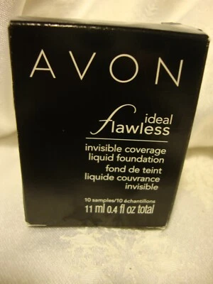 Avon 10ct Ideal Flawless Invisible Liquid Foundation (Choose 1) Extra Lasting 31 - Image 1 of 4