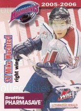 2005-06 Lethbridge Hurricanes #22 Mike Wuchterl