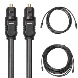 Digital Audio Optical Cable Fiber Optic Toslink Surround Sound Lead For MD DVD - Picture 1 of 7