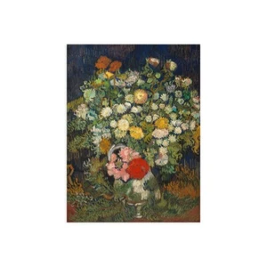 Impression sur Toile Sur Papier Affiche Ou Peinture Vincent Van Gogh Bouquet Of - Imagen 1 de 2