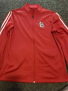 MLB Genuine Merchandise St. Louis Cardinals Red Jacket Mens Size M - Picture 1 of 4