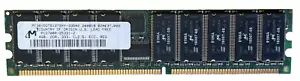 MICRON MT36VDDT51272XY-335A2 DDR 333 PC2700 4GB ECC REG FOR SERVER - Picture 1 of 1