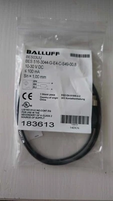 Balluff BES03UU BES 516-3044-G-E4-C-S49-00,8 Inductive Sensor - Image 1 of 2
