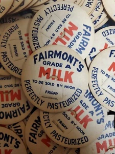 Lot of 49 MILK BOTTLE CAPS FAIRMONT'S OMAHA, NE. DAIRY - Picture 1 of 2