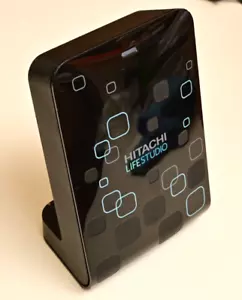 Hitachi LifeStudio 500GB USB External Hard Drive Used No Cables HLSDBUB5001BBB - Photo 1/4