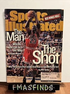 R2 1998 MICHAEL JORDAN BULLS THE SHOT Sports Illustrated June 22 - Picture 1 of 1