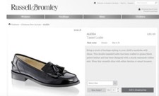 russell and bromley kids loafers