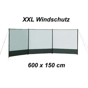 XXL Windbreaker 600 x 150 cm Sichtschutz Windschutz Camping Paravent NEU #7832 - Bild 1 von 1