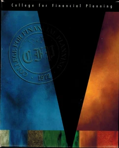 2000 College For Financial Planning Course, Finance Advisor Economics Insurances - Picture 1 of 3