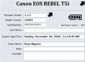 canon eos rebel t5i dslr camera - Picture 1 of 9