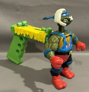 1992  TMNT Smash Em Bash Em Kowabunga Kickboxin Leo (read desc:) - Picture 1 of 9
