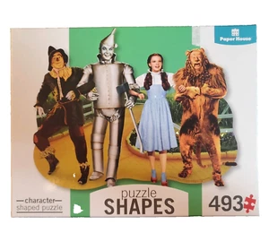 Paper House "The Wizard Of Oz" Character Shaped 493 Piece Jigsaw Puzzle NEW - Picture 1 of 1